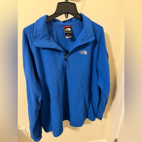 The North Face Men’s Zip-up Fleece Pullover / Size XXL / Lightweight Flash Dry - Picture 1 of 7